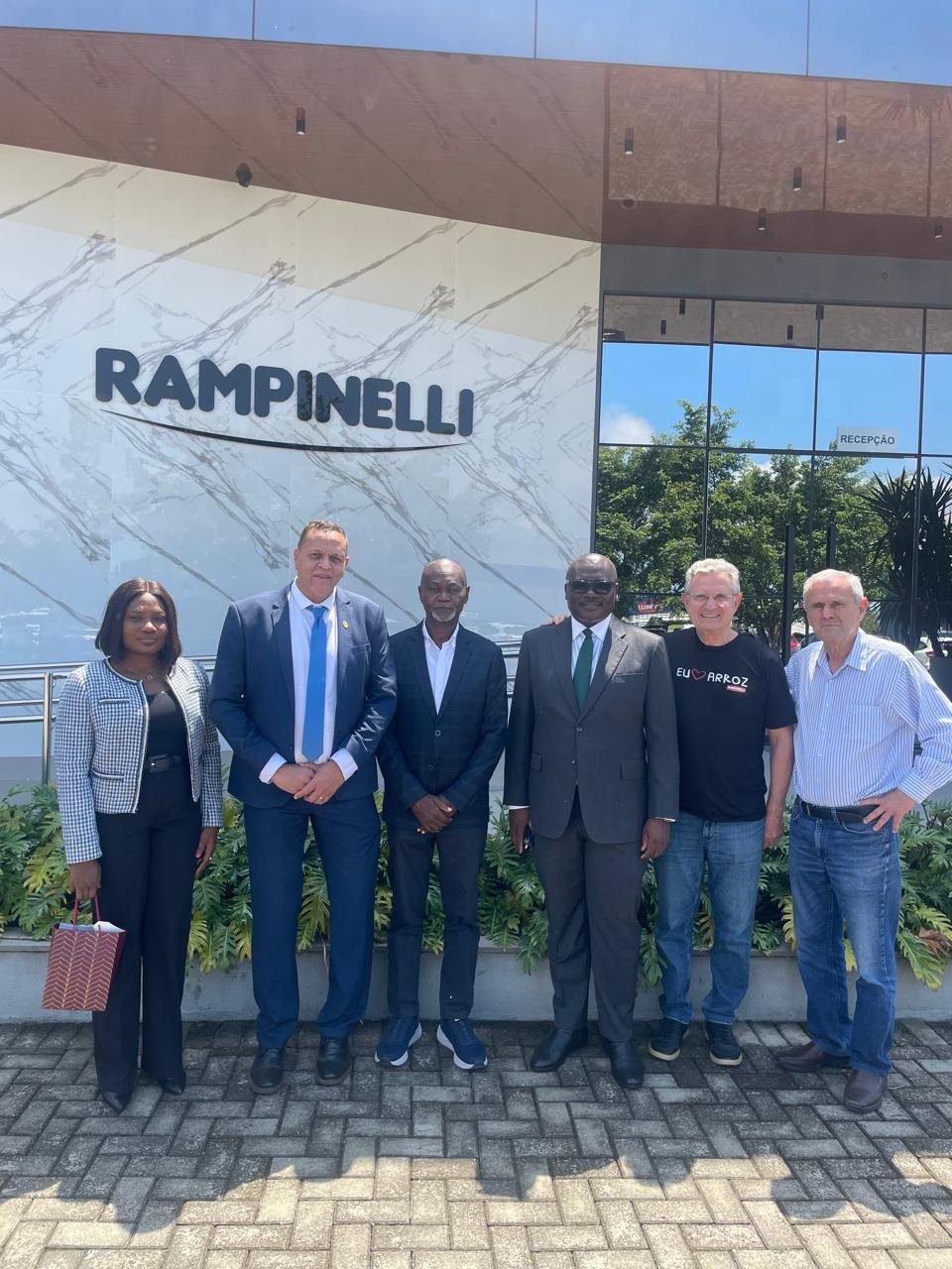 Comitiva de Ghana visita o sul de Santa Catarina